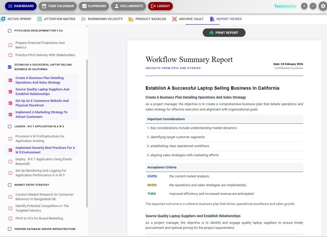 Operational Excellence